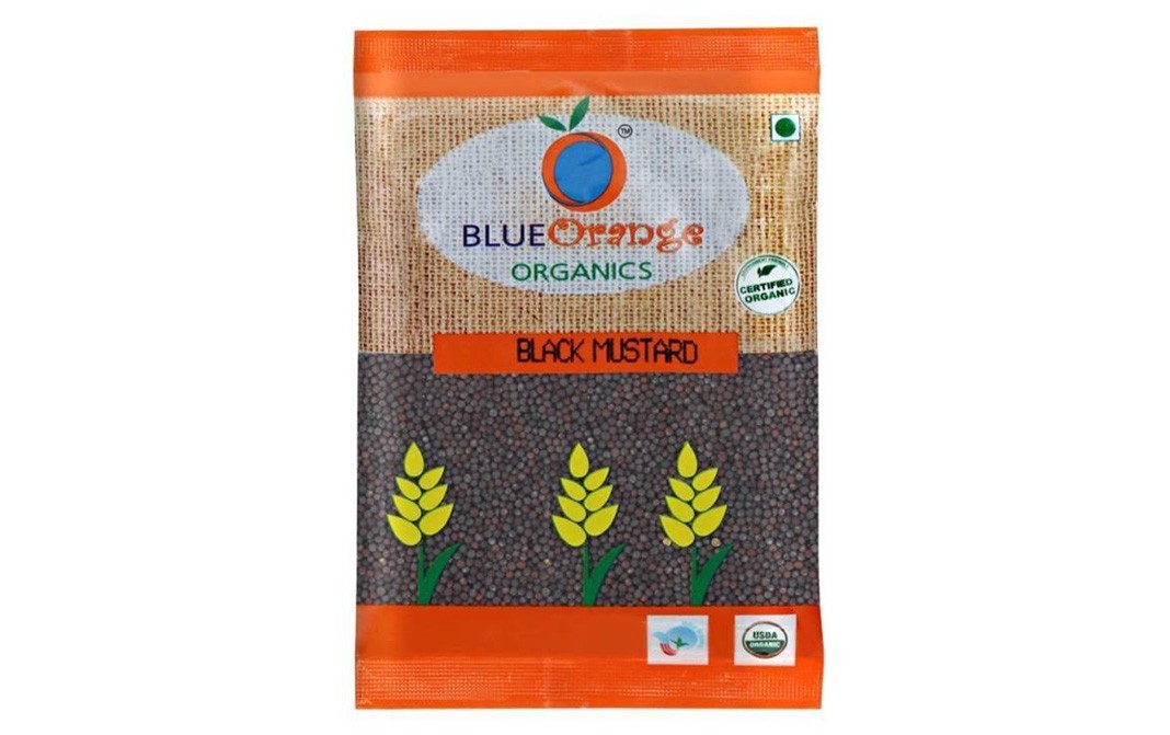 Blue Orange Organics Black Mustard    Pack  100 grams